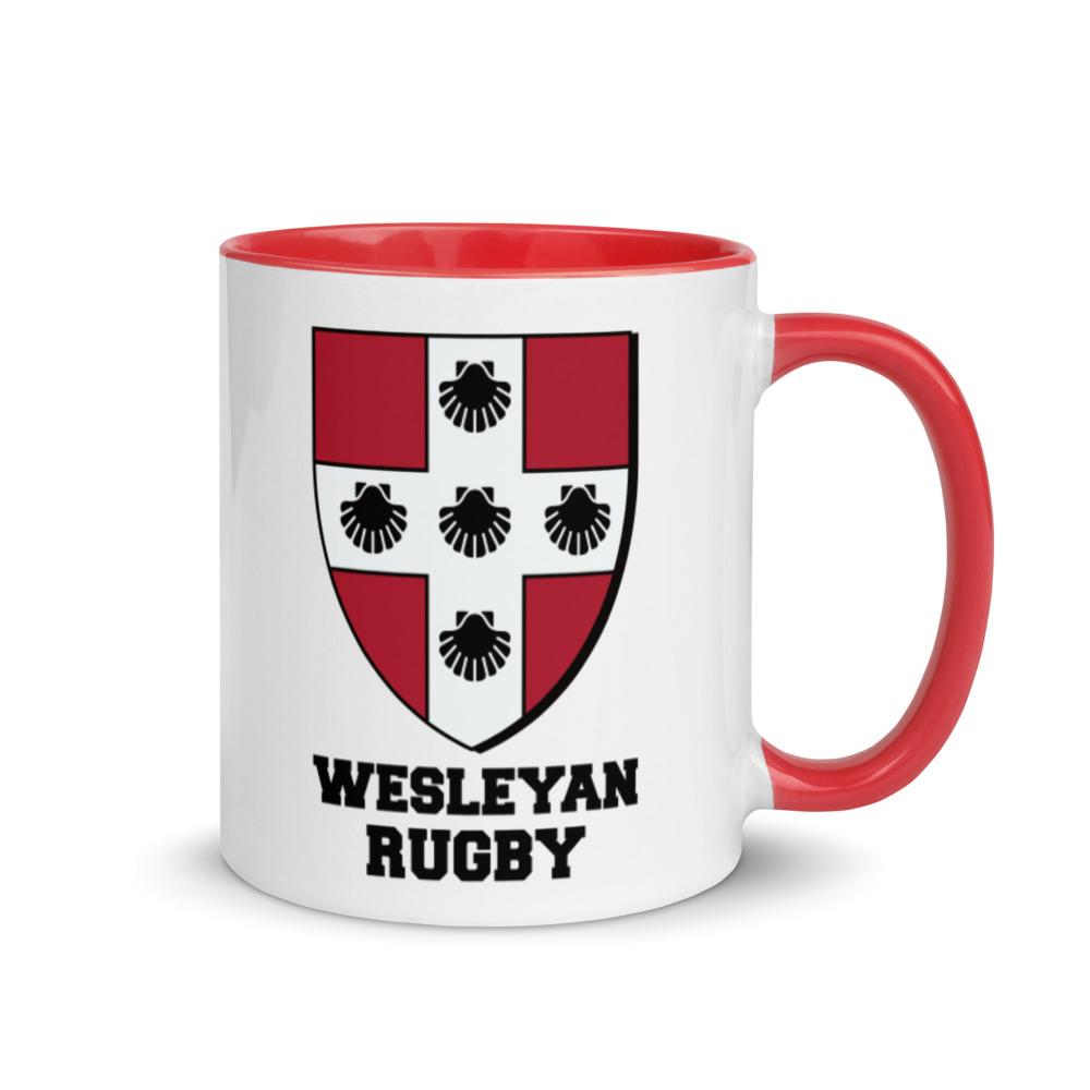 Rugby Imports Wesleyan Rugby Mug with Color Inside