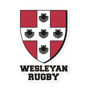 Rugby Imports Wesleyan Rugby Stickers