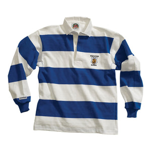 Rugby Imports Wheaton Traditional 4 Inch Stripe Rugby Jersey